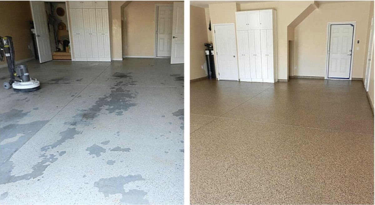 garage floor epoxy in Yuma AZ